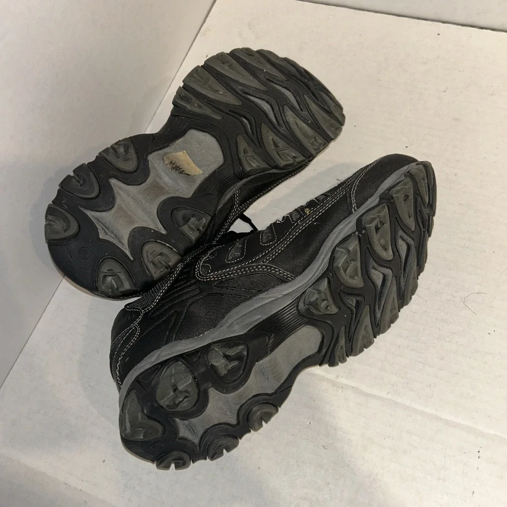 Skechers Sport After Burn M. Fit Shoes Mens‎ Size 12 Black 50125